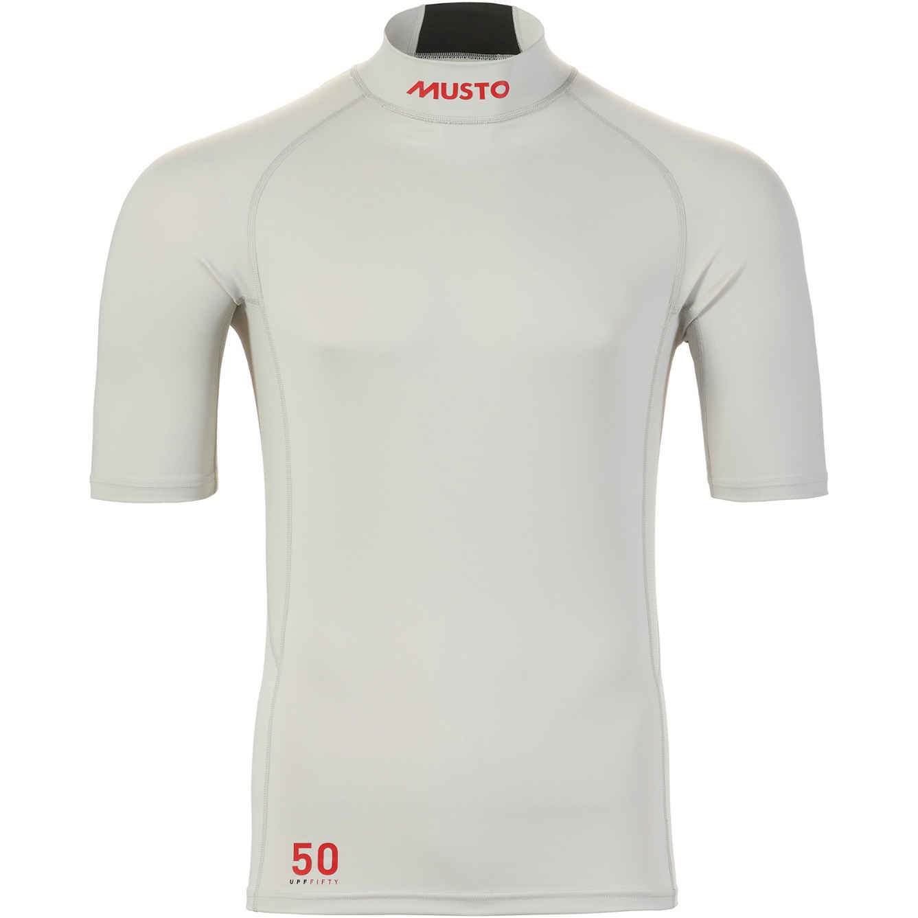 2026 Musto Mens Flexlite Cool Short Sleeve UPF 50 Top 82391 - Platinum